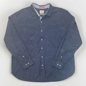Tommy Bahama Blue Casual Button Down Shirt